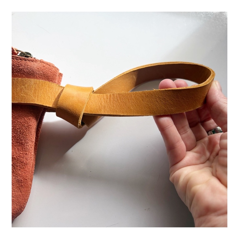 ABLE Rachel Suede Wristlet Clutch - Picture 4 of 8